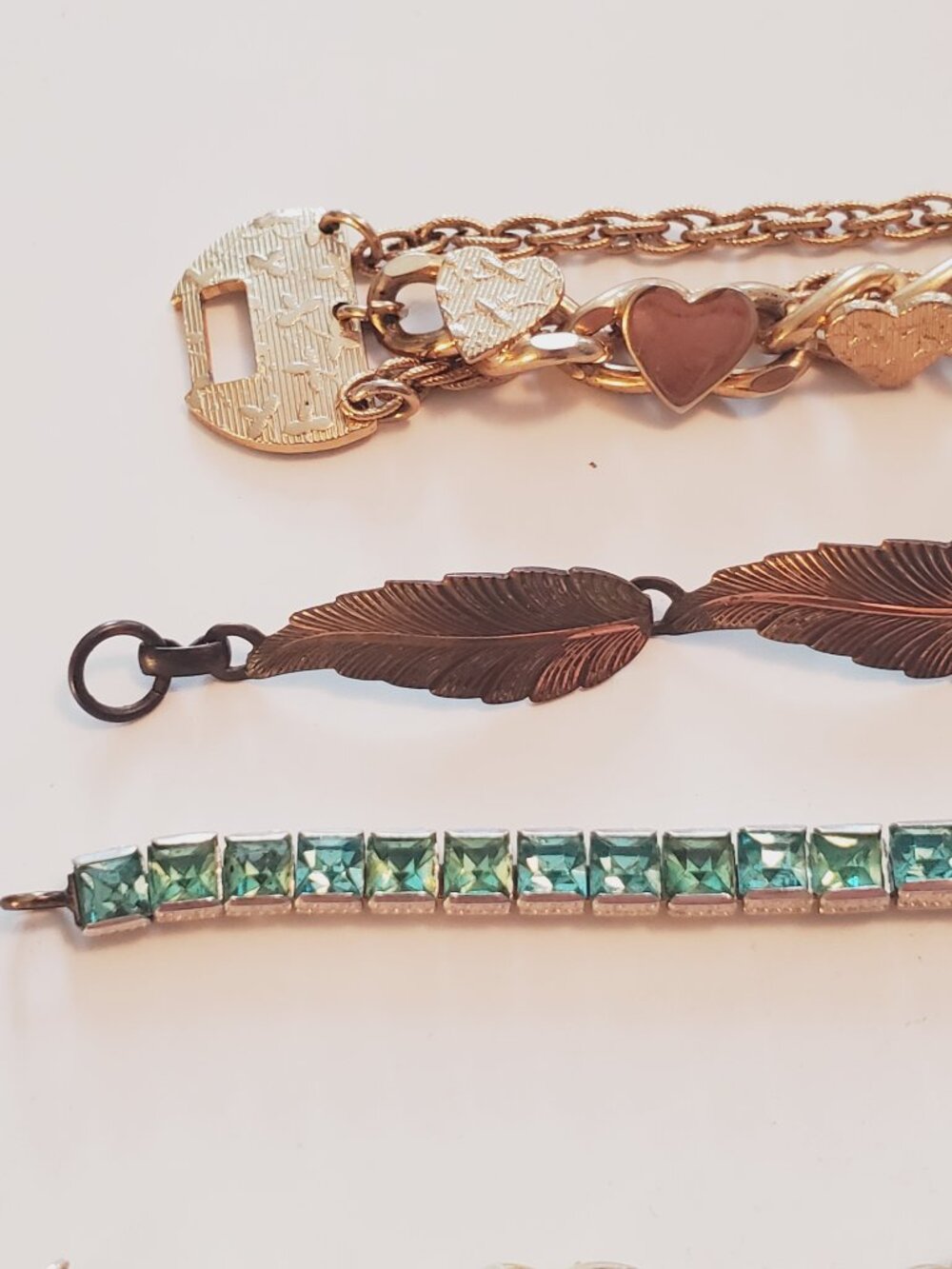 7 Bracelets, items # A-2559-2565., wt. 105 grams. - Picture 9 of 16
